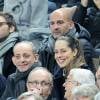 La joueuse de Tennis Ana Ivanovic (compagne de la star du foot allemand Bastian Schweinsteiger) - People assistent au match de football entre la France et l'Allemagne au Stade de France à Saint-Denis le 13 novembre 2015.