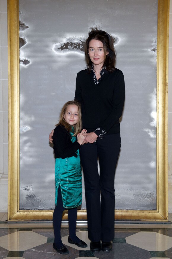 Exclusif - Diane de Mac Mahon et sa fille Angélique - "Goûter des familles" à l'occasion du lancement du nouveau Tea Time de l'hôtel Meurice à Paris. Le 7 février 2015