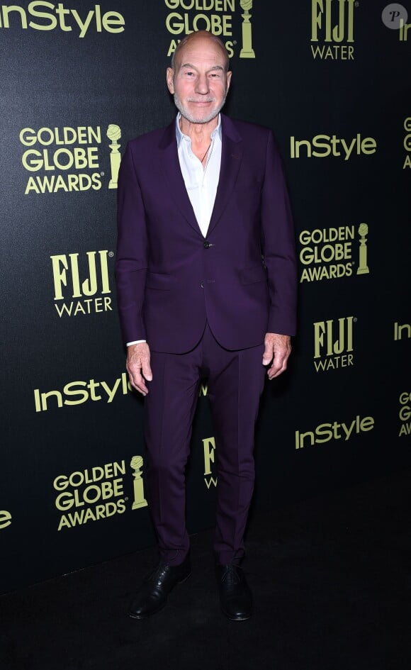 Patrick Stewart assiste à la soirée de coup d'envoi de la saison des Golden Globes, organisée par l'association HFPA et le magazine InStyle. Los Angeles, le 17 novembre 2015.