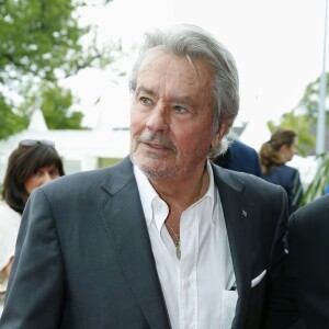 Alain Delon lors du festival équestre de Aachen le 15 juillet 2014.