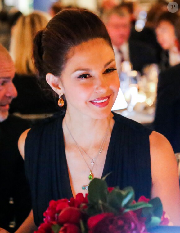 Ashley Judd assiste à la soirée ADL Honors: François-Henri Pinault au Waldorf Astoria. New York, le 18 novembre 2015.