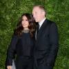 François-Henri Pinault et Salma Hayek assistent à la soirée de la fondation ADL au Waldorf Astoria. New York, le 18 novembre 2015.