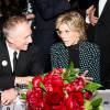 Jane Fonda et François-Henri Pinault assistent à la soirée de la fondation ADL au Waldorf Astoria. New York, le 18 novembre 2015.