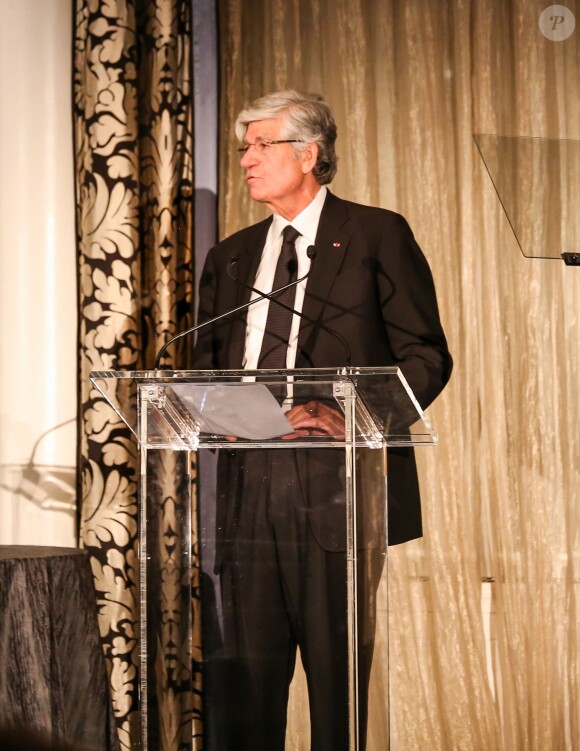 Maurice Lévy (PDG de Publicis) assiste à la soirée de la fondation ADL au Waldorf Astoria. New York, le 18 novembre 2015.