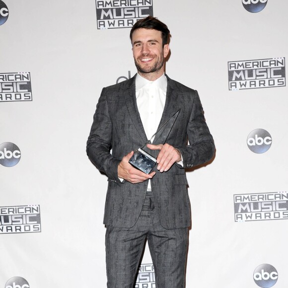 Sam Hunt - La 43ème cérémonie annuelle des "American Music Awards" à Los Angeles, le 22 novembre 2015.