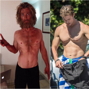 Chris Hemsworth méconnaissable pour Au coeur de l'océan.