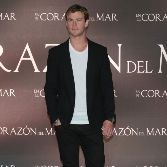 Chris Hemsworth au photocall de 'In The Heart Of The Sea' à l'hôtel St. Regis à Mexico, le 23 novembre 2015