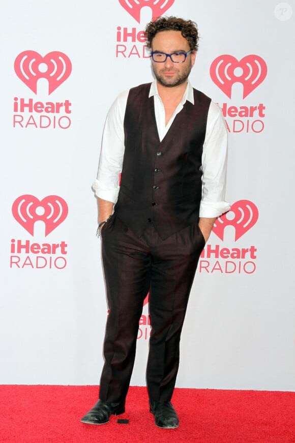 Johnny Galecki à la soirée "iHeartRadio" au festival de la musique à Las Vegas, le 21 septembre 2014