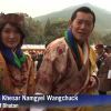 Image du mariage, en octobre 2011, du roi Jigme Khesar du Bhoutan et de la reine Jetsun Pema. Le couple a annoncé en novembre 2015 attendre son premier enfant, un garçon.