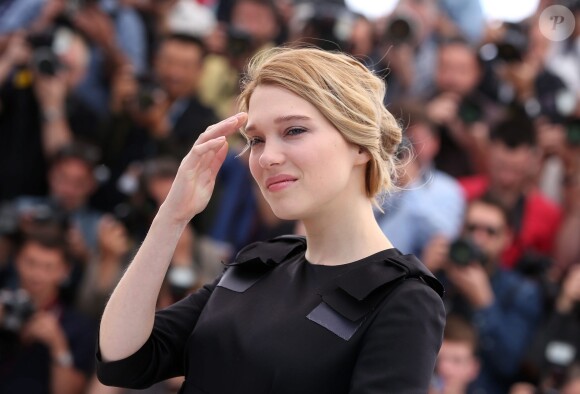 Léa Seydoux - Photocall du film "The Lobster" lors du 68e Festival International du Film de Cannes. Cannes, le 15 mai 2015