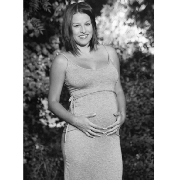 Stephanie Kockott, enceinte - Photo publiée le10 septembre 2015