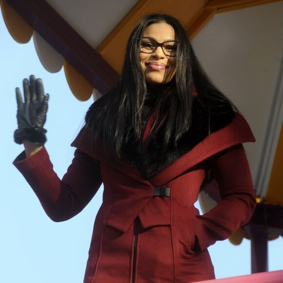 Jordin Sparks participe à la parade de Thanksgiving à New York le 26 novembre 2015.