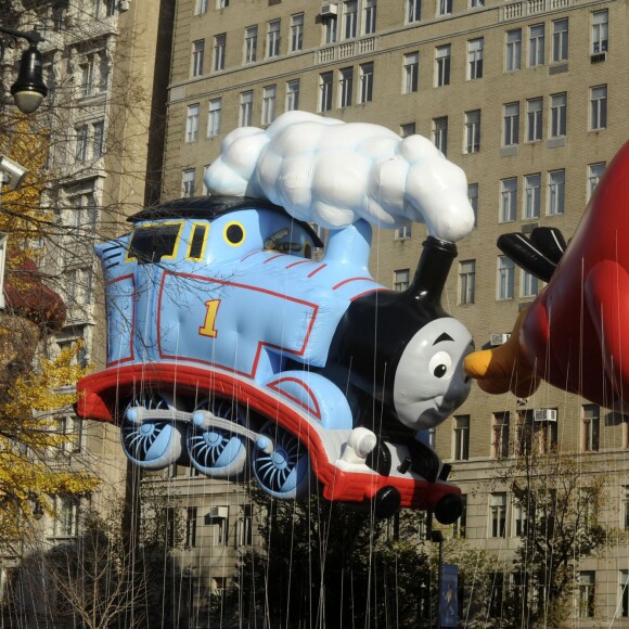 Mariah Carey participe à la parade de Thanksgiving à New York le 26 novembre 2015.