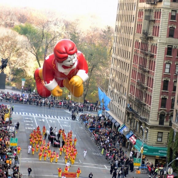 La 89ème "Macy's Thanksgiving Day Parade" à New York, le 26 novembre 2015.