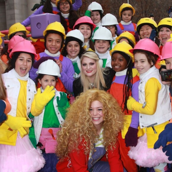 Meghan Trainor à la parade de Thanksgiving à New York le 26 novembre 2015.