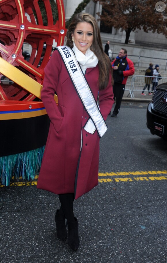 Nia Sanchez à la parade de Thanksgiving à New York le 26 novembre 2015.