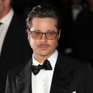 Brad Pitt - Arrivée des people à la première du film "Fury" lors de la cérémonie de clôture du 58e BFI London Film Festival à Londres, le 19 octobre 2014.