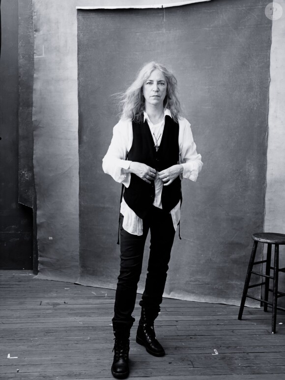 Patti Smith - Photo du mois de novembre du calendrier Pirelli 2016. Photo par Annie Leibovitz.