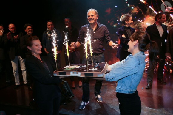 Marc Toesca - Conférence de presse pour présenter la troupe du spectacle "Top 50 - Partez en live" à Paris le 05 novembre 2015 © CVS/Bestimage.