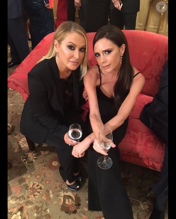 Anastacia et Victoria Beckham - 6e édition du Global Gift Gala, à l'hôtel Four Seasons, à Londres, le 30 novembre 2015