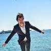 Bertrand Chameroy - People sur la plage du Majestic 68 lors du 68e Festival International du Film de Cannes, le 16 mai 2015.