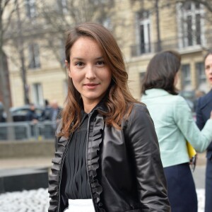 Anaïs Demoustier - Arrivées au défilé de mode "Miu Miu", collection prêt-à-porter automne-hiver 2015/2016, à Paris le 11 mars 2015