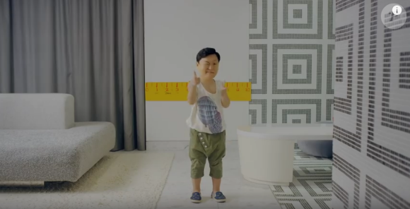 Le chanteur PSY dans son nouveau clip Daddy, le 30 novembre 2015.