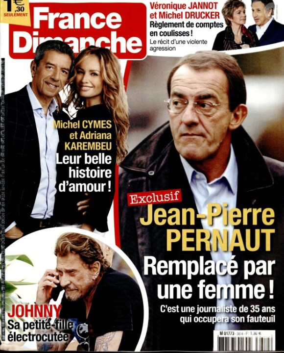 "France Dimanche" en kisoques le 4 décembre 2015.