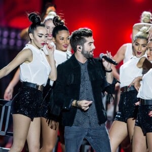 Exclusif - Kendji Girac, lors du concert événement Bercy fête ses 30 ans, diffusé le 4 décembre 2015 sur TF1. © Veeren/Moreau