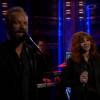 Sting et Mylène Farmer chantent Stolen Car dans l'émission The Tonight Show du 4 décembre 2015