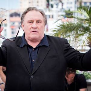 Gérard Depardieu - Photocall du film "Valley of Love" lors du 68e festival de Cannes le 21 mai 2015.