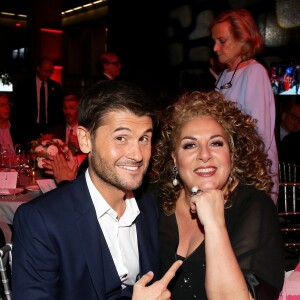 Christophe Beaugrand, Marianne James - Dîner LINK pour AIDES 2015 à l'Espace Vendôme à Paris le 7 décembre 2015. © Dominique Jacovides