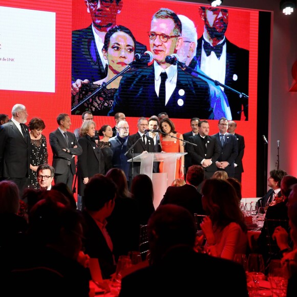 Michel Simon (président de LINK) - Dîner LINK pour AIDES 2015 à l'Espace Vendôme à Paris le 7 décembre 2015. © Dominique Jacovides