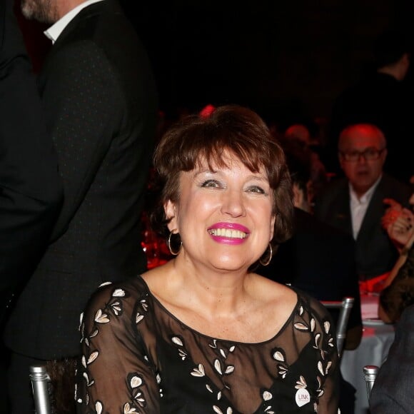 Roselyne Bachelot - Dîner LINK pour AIDES 2015 à l'Espace Vendôme à Paris le 7 décembre 2015. © Dominique Jacovides