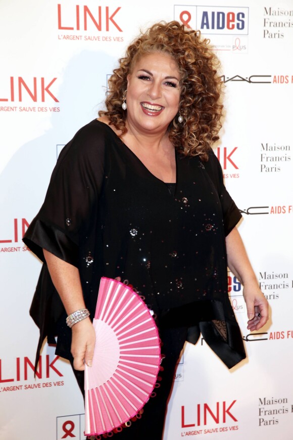 Marianne James - Dîner LINK pour AIDES 2015 à l'Espace Vendôme à Paris le 7 décembre 2015. © Dominique Jacovides