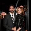 Fahd Hariri et sa femme Maya - Dîner LINK pour AIDES 2015 à l'Espace Vendôme à Paris le 7 décembre 2015. © Dominique Jacovides