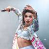 FKA twigs (Tahliah Debrett Barnett) au Festival Osheaga au parc Jean-Drapeau, à Montréal, le 31 juillet 2015.