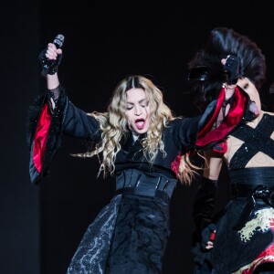 Concert de Madonna à l'AccorHotels Arena (Bercy) à Paris, le 9 décembre 2015.