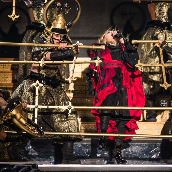 Concert de Madonna à l'AccorHotels Arena (Bercy) à Paris, le 9 décembre 2015.