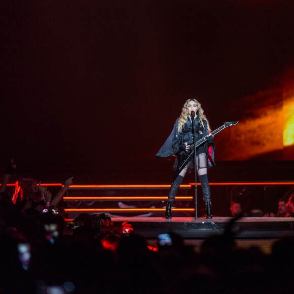 Concert de Madonna à l'AccorHotels Arena (Bercy) à Paris, le 9 décembre 2015.