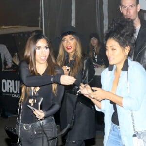 Nicole Scherzinger au Forum lors du concert de The Weeknd. Inglewood, le 9 décembre 2015.