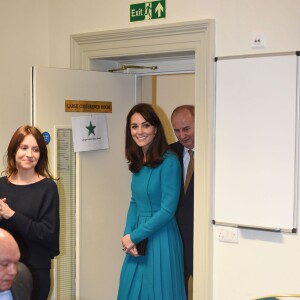 Catherine Kate Middleton, la duchesse de Cambridge visite un d'un centre contre l'addiction à Warminster, le 10 décembre 2015.