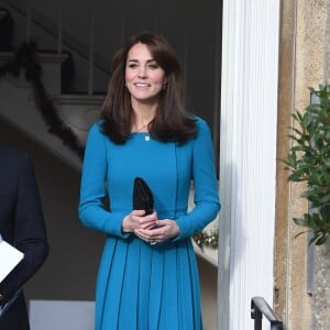 Catherine Kate Middleton, la duchesse de Cambridge visite un d'un centre contre l'addiction à Warminster, le 10 décembre 2015