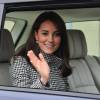 Catherine Kate Middleton, duchesse de Cambridge, quitte un centre de traitement des addictions à Wiltshire le 10 décembre 2015.