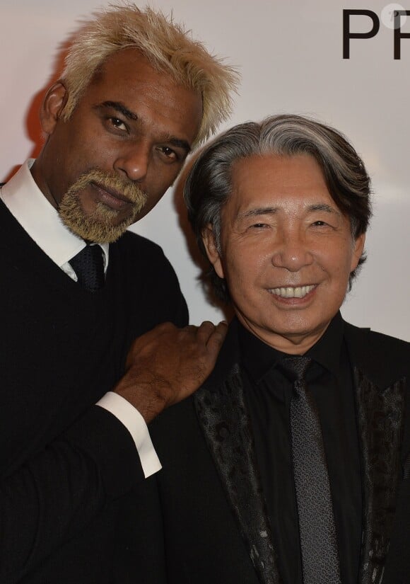 Satya Oblette (ou Satya Oblet) et Kenzo Takada - 39e édition du prix "The Best" aux salons Hoche à Paris, le 10 décembre 2015. © Veeren / Bestimage