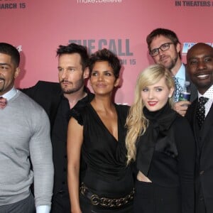 Morris Chestnut ; Halle Berry ; Abigail Breslin ; Michael Eklund ; David Otunga - Premiere de The Call' a Hollywood, Los Angeles, le 5 mars 2013