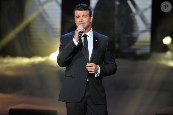 Exclusif - Roch Voisine - Enregistrement de l'émission "La Chanson de l'année" au Zénith de Paris, le 13 juin 2014.