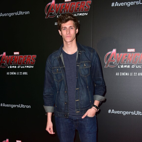 Jean-Baptiste Maunier - Avant-première du film "Avengers : L'ère d'Ultron" au cinéma UGC Normandie à Paris, le 21 avril 2015.