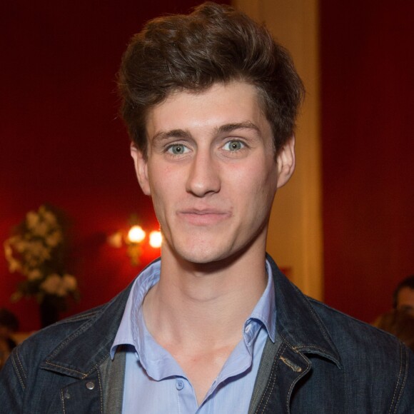 Exclusif - Jean-Baptiste Maunier - Présentation de la préparation du film "Jeux dangereux"au Théâtre de Paris le 15 juin 2015.