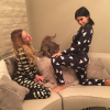 Kylie Jenner en pyjama / photo postée sur Instagram au mois d'octobre 2015.